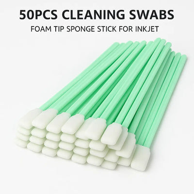 50Pcs/Bag Cleaning Swabs - Foam Tip Sponge Stick - Tools