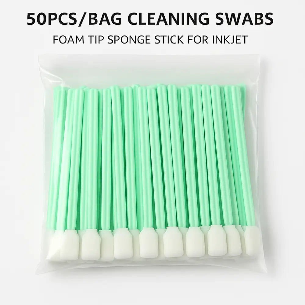 50Pcs/Bag Cleaning Swabs - Foam Tip Sponge Stick - Tools