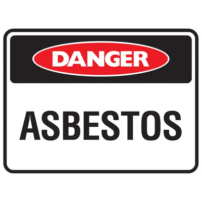 Asbestos - Danger Signs - Constructions & Safety Signs