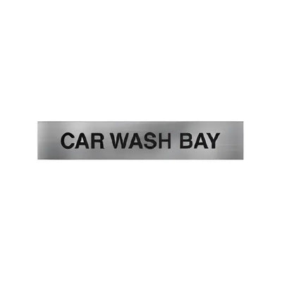 Car Wash Bay Sign