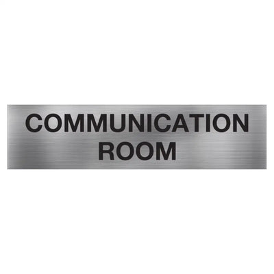 COMMUNICATION ROOM SIGN - 400x100mm
