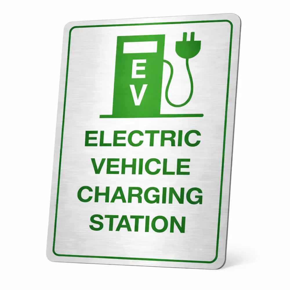 EV Charging Station Parking Sign