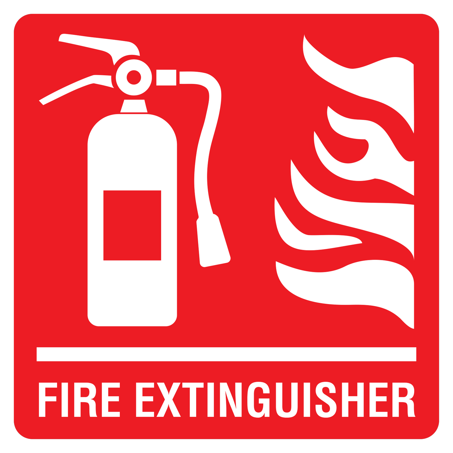 Fire Vehicle Sticker