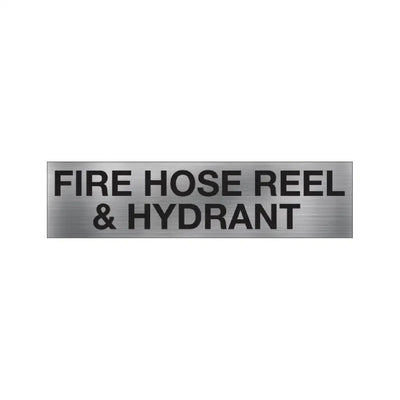 Fire Hose Reel or Hydrant Sign