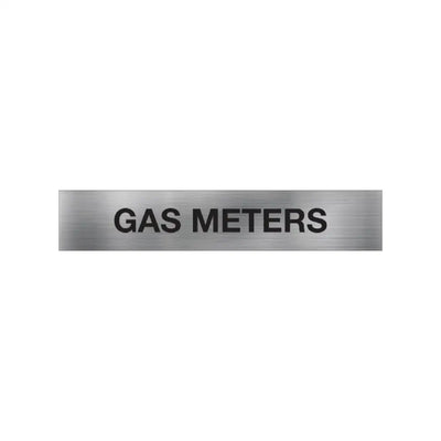 Gas Meter Sign
