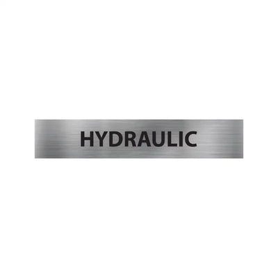 Hydraulic Sign