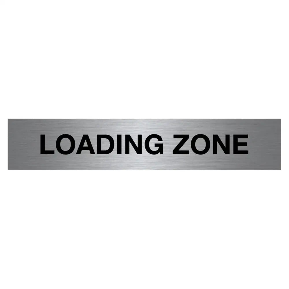 LOADING ZONE SIGN - 400x75mm - Facility Signs