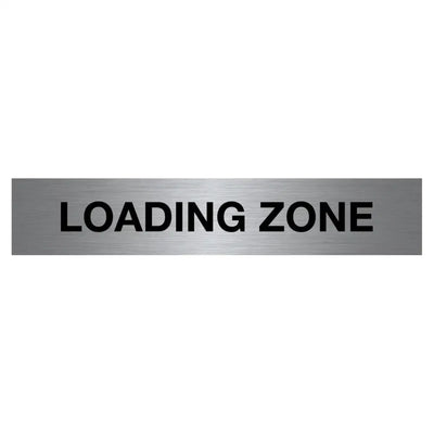 LOADING ZONE SIGN - 400x75mm - Facility Signs