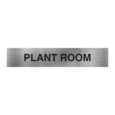 Plant Room Sign