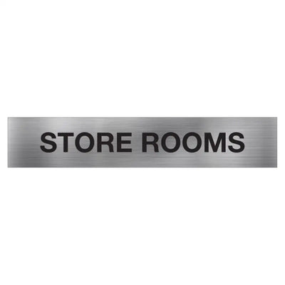 STORE ROOMS SIGN - 400x75mm - Facility Signs