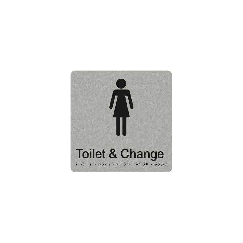 Female Toilet & Change Sign