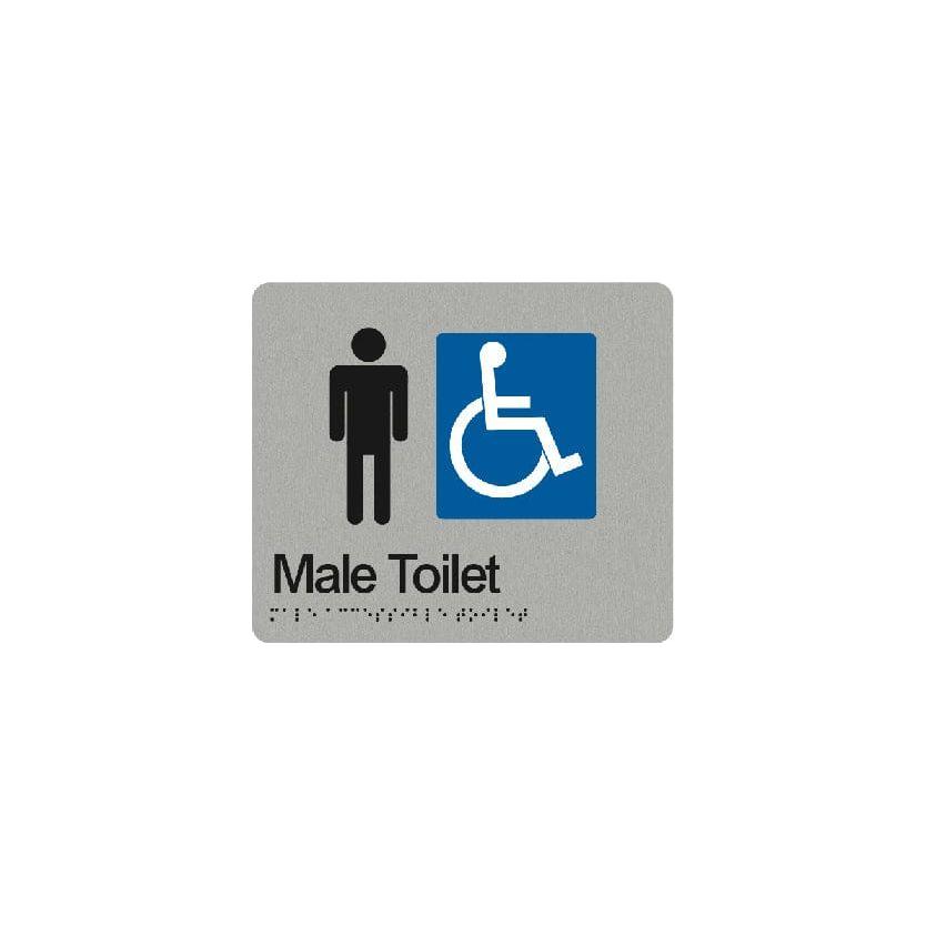 Male Accessible Toilet Sign