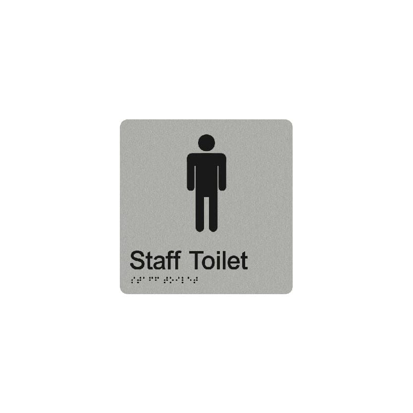 Male Staff Toilet Sign