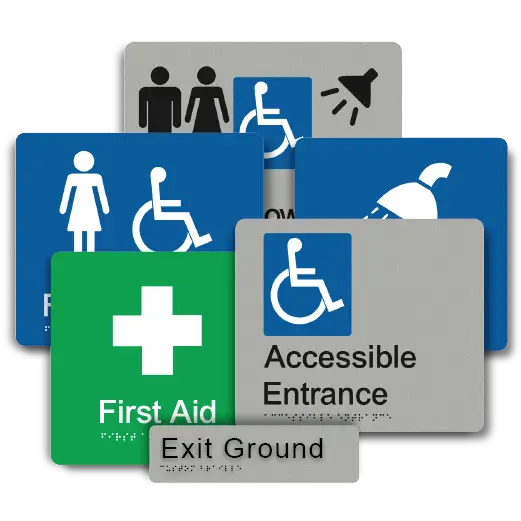 Braille & Tactile BCA Signage Requirements & Codes – StatutorySigns.au