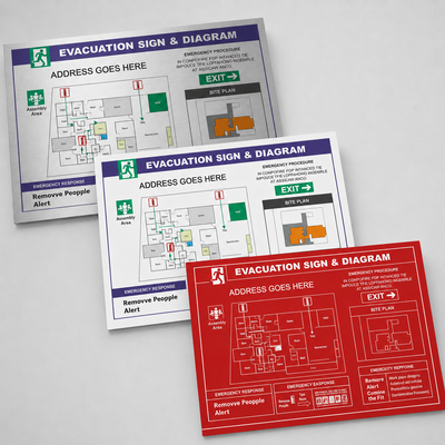 Fire Evacuation Block Plans (AS3745)