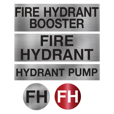 Fire Hydrant & Booster Signs