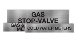 Gas & Water Statutory Signs