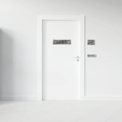 Fire Door Signage Pack – BCA & NCC Compliant Signs
