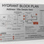 2. Fire Hydrant Block Plans - AS2419.1 - Print only / Silver Brushed Aluminium / A3 - Fire Block Plans