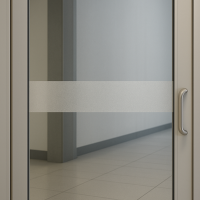 10m x 75mm  Safety Strip -  Visual Glazing Strip for Glass