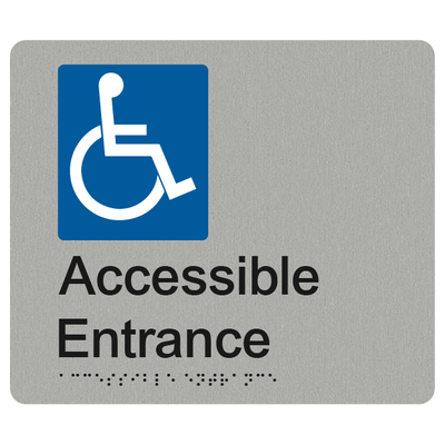 ACCESSIBLE ENTRANCE SIGN