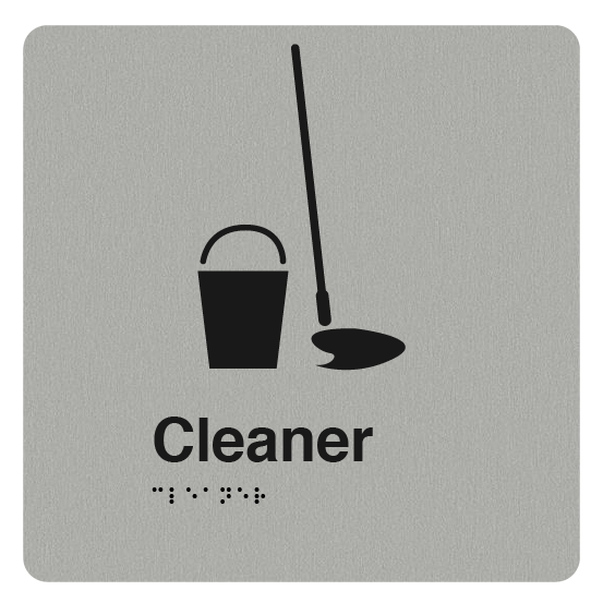 CLEANER SIGN