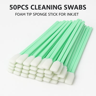 50Pcs/Bag Cleaning Swabs - Foam Tip Sponge Stick