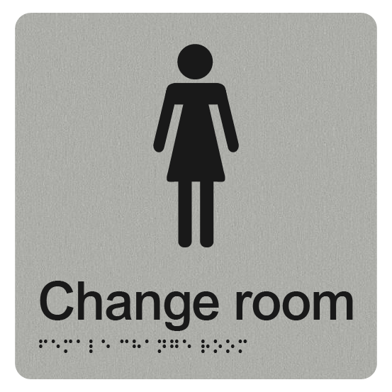 FEMALE CHANGE ROOM SIGN