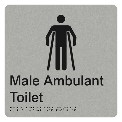 MALE AMBULANT TOILET SIGN