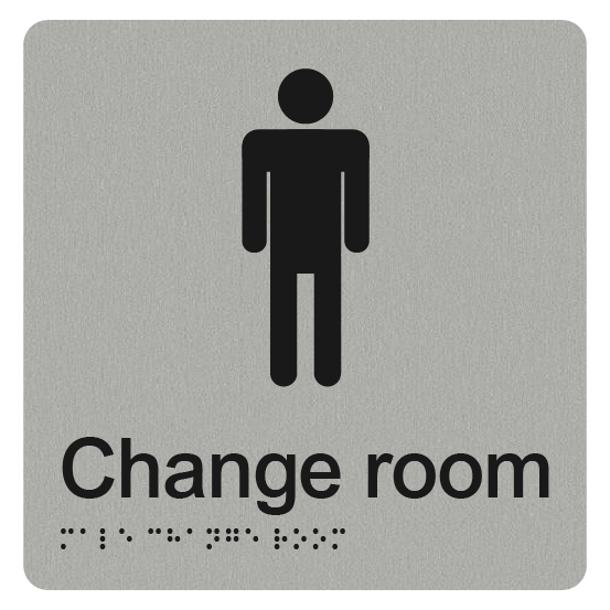 MALE CHANGE ROOM SIGN