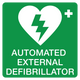 AED Vehicle Sticker - Green