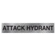 Attack Hydrant Sign