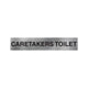 Caretakers Toilet Sign