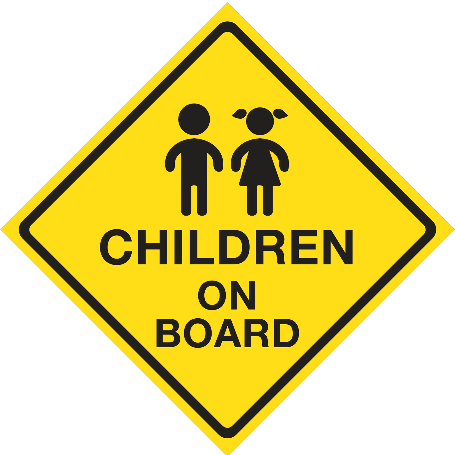 Children On Board Vehicle Sticker