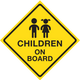 Children On Board Vehicle Sticker