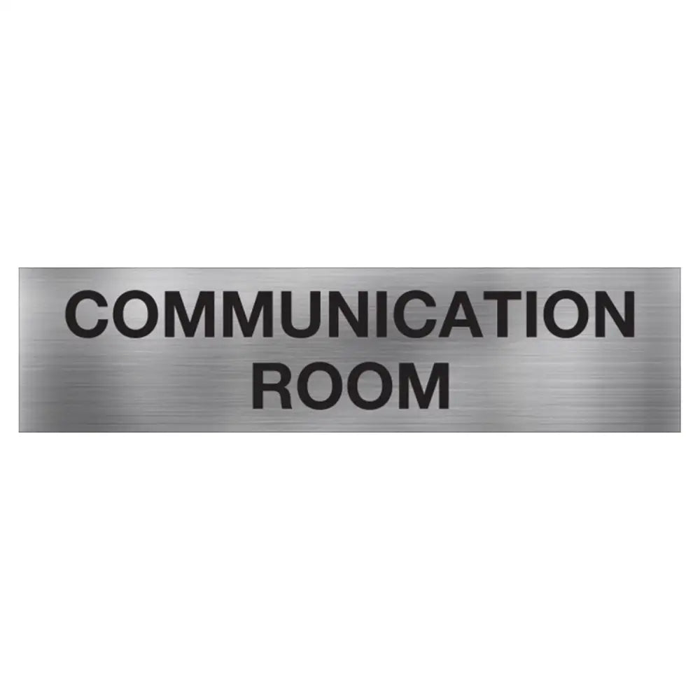 COMMUNICATION ROOM SIGN - 400x100mm
