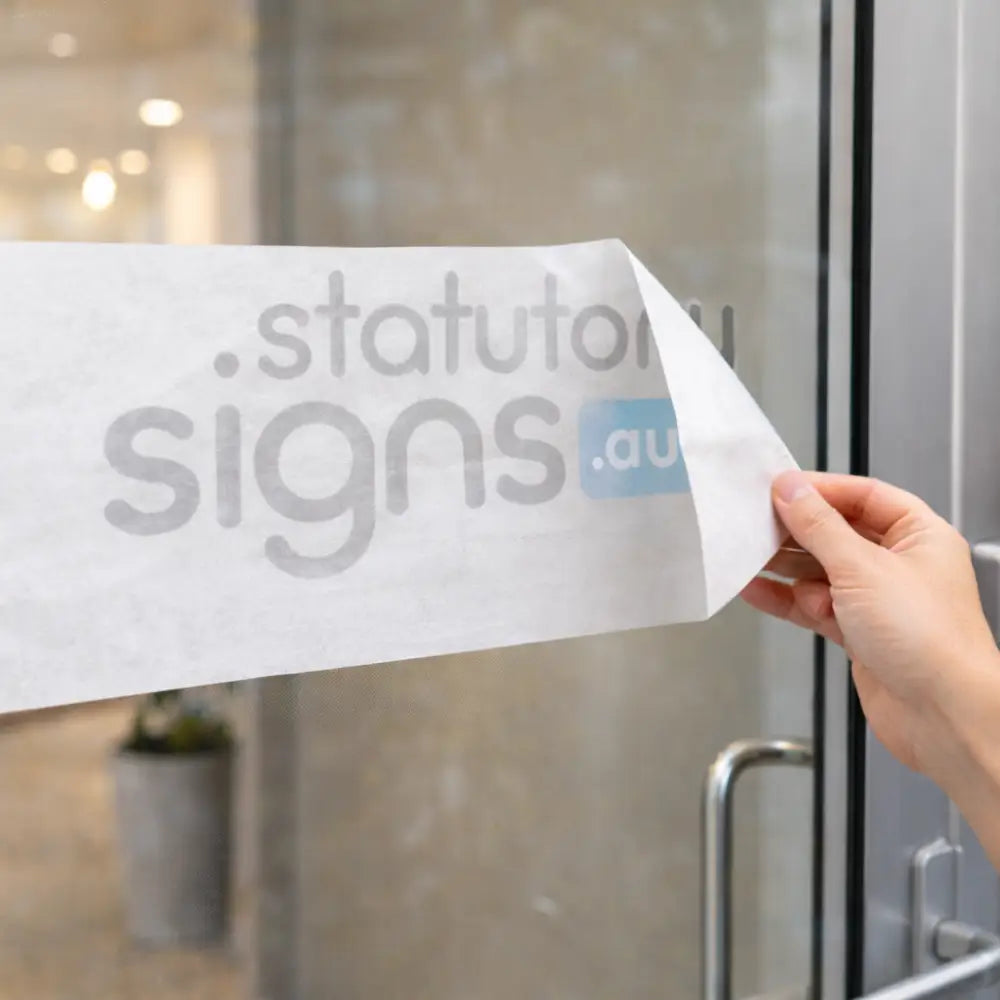 Offset Vinyl Lettering Custom Vinyl Lettering – Cut Vinyl – StatutorySigns.au