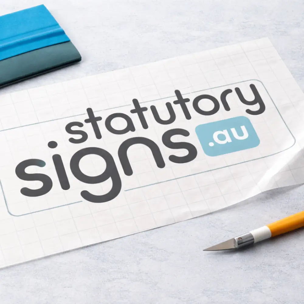 Offset Vinyl Lettering Custom Vinyl Lettering – Cut Vinyl – StatutorySigns.au