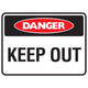 Danger Keep Out Sign - Constructions & Safety Signs
