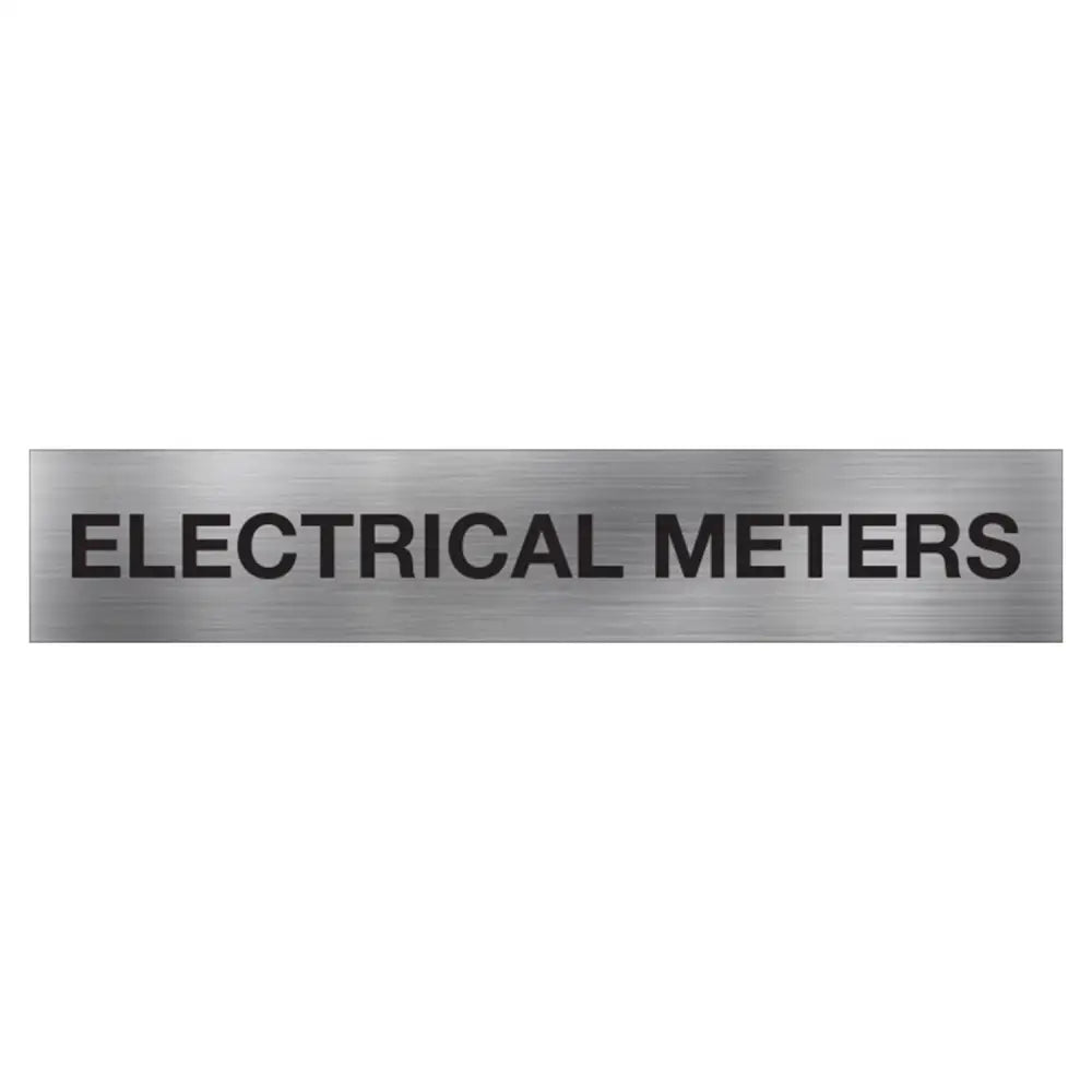 Meter On Sign Electrical Meters sign | Statutory Sign | StatutorySigns.au