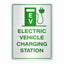 Electric Car Charging Station Sign