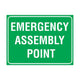 EMERGENCY ASSEMBLY POINT SIGN - Fire Statutory Signs