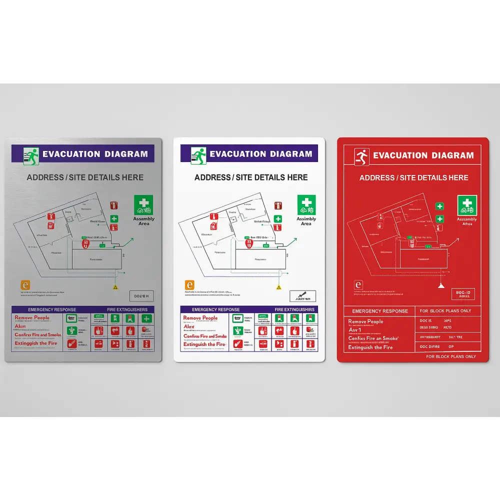 Evacuation Block Plans - AS3745 - Fire Block Plans