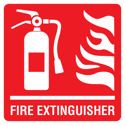 Fire Vehicle Sticker