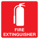 Fire Extinguisher Vehicle Sticker
