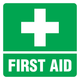 First Aid Vehicle Sticker