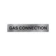 Gas Connection Sign