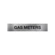 Gas Meter Sign