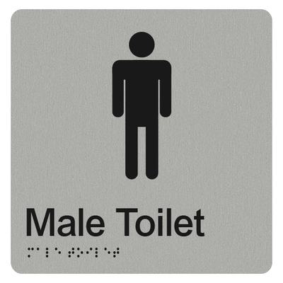 MALE TOILET SIGN