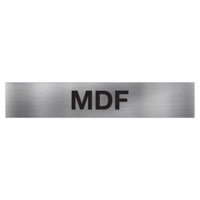 MDF SIGN - 400x75mm - Electrical Statutory Signs